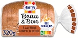 Beau & Bon Pain de Mie à la Farine Complète de Blé Lin et Tournesol - HARRYS en promo chez Intermarché Hyper Beau & Bon Pain de Mie à la Farine Complète de Blé Lin et Tournesol - HARRYS dans le catalogue Intermarché Hyper