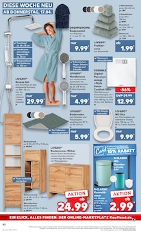Bademantel im Kaufland Prospekt "Aktuelle Angebote" mit 56 Seiten (Ulm)