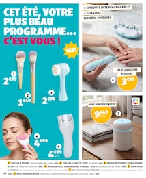 Prix et réduction Brosse Nettoyante Visage dans le prospectus Gifi en cours Offre Brosse Nettoyante Visage dans le catalogue Gifi du moment à la page 20