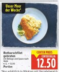 Rotbarschfilet gebraten im aktuellen E center Prospekt