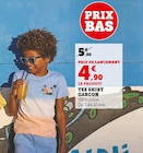 Tee shirt garcon en promo chez Super U Tee shirt garcon dans le catalogue Super U