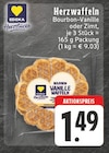 Herzwaffeln Bourbon-Vanille bei EDEKA im Neunkirchen-Seelscheid Prospekt für 1,49 €