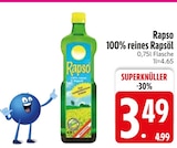 100% reines Rapsöl von Rapso im aktuellen EDEKA Prospekt für 3,49 €