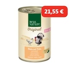 REAL NATURE Original nourriture humide pour chat, chaton poulet à la dinde et à l’huile de saumon 6x400 g à 21,55 € dans le catalogue Maxi Zoo