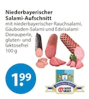 Aufschnitt im V-Markt Prospekt Niederbayerischer Salami-Aufschnitt im aktuellen V-Markt Prospekt für 1,99 €