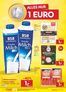 Milch im Netto Marken-Discount Prospekt "Aktuelle Angebote" mit 51 Seiten (Braunschweig)