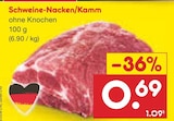 Schweine-Nacken/Kamm bei Netto Marken-Discount im Crimmitschau Prospekt für 0,69 €