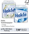 Toilettenpapier von Hakle im aktuellen Metro Prospekt