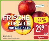 ALDI Nord - Nektarinen Angebot im Prospekt Nektarinen bei ALDI Nord im Prospekt "" für 2,99 €