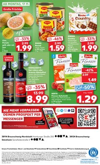 Ravioli im Kaufland Prospekt "Aktuelle Angebote" mit 62 Seiten (Braunschweig)