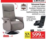 Aktuelles Relaxsessel Oregon Angebot bei Zurbrüggen in Bottrop ab 599,00 €