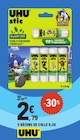 E.Leclerc Pessac - Promo 5 bâtons de colle 8,2 g Promo 5 bâtons de colle 8,2 g à 2,79 € dans le catalogue E.Leclerc à Pessac