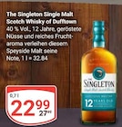 Aktuelles Single Malt Scotch Whisky of Dufftown Angebot bei GLOBUS in Trier ab 22,99 €