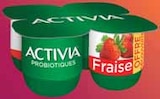 Yaourt aux probiotiques à la fraise en offre découverte - ACTIVIA dans le catalogue Intermarché