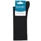 Mi-chaussettes femme duo Jersey Angora - BLEU FORET - Carrefour à Orléans Mi-chaussettes femme duo Jersey Angora - BLEU FORET en promo chez Carrefour Orléans à 9,97 €