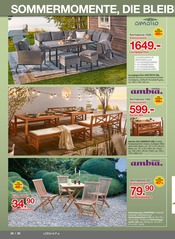 Klappstuhl im Möbelzentrum Pforzheim Prospekt in Tübingen Aktueller Möbelzentrum Pforzheim Prospekt mit Klappstuhl, "BELDOMO LETZTE CHANCE", Seite 24