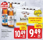 Jubiläums-Pilsener von Berliner Kindl für 9,49 € bei EDEKA im Angebot Jubiläums-Pilsener von Berliner Kindl im aktuellen EDEKA Prospekt