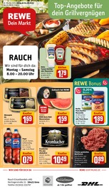 Hackfleisch im REWE Prospekt in Unna Aktueller REWE Prospekt mit Hackfleisch, "Dein Markt", Seite 1