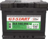 EFB 60 Ah, 560 A Start-Stopp Angebote von GT-START bei Globus-Baumarkt Plauen für 99,00 €