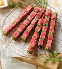 Brochettes de viande bovine attendries marinées aux poivres - JEAN ROZÉ - Intermarché Hyper Brochettes de viande bovine attendries marinées aux poivres - JEAN ROZÉ à 17,90 € dans le catalogue Intermarché Hyper