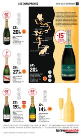 Promos Champagne dans le catalogue "FOIRE AUX VINS" de Intermarché Hyper Champagne en promo dans le catalogue Intermarché Hyper à la page 41