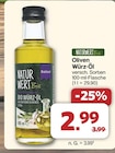 Oliven Würz-Öl von NATURWERT Bio für 2,99 € bei famila Nordwest im Angebot Oliven Würz-Öl von NATURWERT Bio im aktuellen famila Nordwest Prospekt
