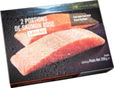 PORTIONS DE SAUMON SAUVAGE CONGELÉES - SANS MARQUE en promo chez Auchan Supermarché Sevran à 4,50 €