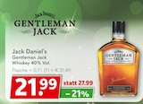 Gentleman Jack Whiskey 40% Vol. Angebote von Jack Daniel's bei Getränkeland Schwerin für 21,99 €