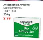Bio Almbutter im Angebot bei GLOBUS in Worms Bio Almbutter Angebote von Andechser bei GLOBUS Worms für 2,99 €