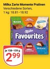 Zarte Momente Pralinen Angebote von Milka bei GLOBUS Speyer für 2,99 €