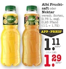 Fruchtsaft Orange im Angebot bei E center in Offenbach Fruchtsaft Orange Angebote von Albi bei E center Offenbach für 1,11 €