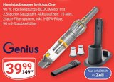 Handstaubsauger Invictus One im Angebot bei GLOBUS in Neuwied Handstaubsauger Invictus One Angebote von Genius bei GLOBUS Neuwied für 39,99 €