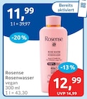 budni - Rosenwasser Angebot im Prospekt Rosenwasser bei budni im Prospekt für 11,99 €