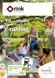 Aktueller RiNK Rehaservice GmbH & Co. KG Sanitätshäuser Prospekt für St. Ingbert: Fit und mobil durch den Frühling mit 6} Seiten, 13.03.2025 - 31.05.2025