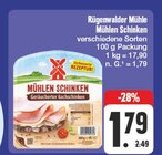 Mühlen Schinken Angebote von Rügenwalder Mühle bei EDEKA Gera für 1,79 €