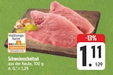 Aktuelle Schweineschnitzel Angebote bei E center in Dresden Aktuelles Schweineschnitzel Angebot bei E center in Dresden ab 1,11 €