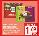 Nuss- oder Kakaoklasse im Angebot bei EDEKA in Potsdam Nuss- oder Kakaoklasse Angebote von Ritter Sport bei EDEKA Potsdam für 1,69 €