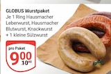 Globus Wurstpaket im Angebot bei GLOBUS in Leipzig Globus Wurstpaket Angebote bei GLOBUS Leipzig für 9,00 €