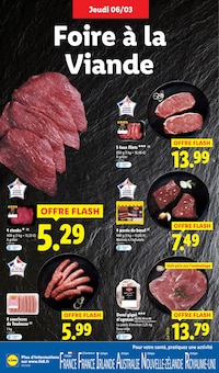 Promo Viande De Bœuf dans le catalogue Lidl du moment à la page 6