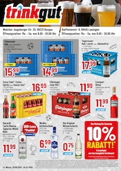 Aktueller Trinkgut Prospekt mit Cola, "Aktuelle Angebote", Seite 1