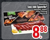 Sous vide Spareribs im EDEKA Prospekt Sous vide Spareribs von Wiesbauer im aktuellen EDEKA Prospekt für 8,88 €