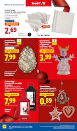 Prix et réduction Décoration Table dans le prospectus Lidl en cours Offre Décoration Table dans le catalogue Lidl du moment à la page 46