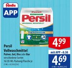 Persil Vollwaschmittel Angebote bei famila Nordost Stralsund für 4,69 €