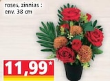 Norma Uckange - Promo roses, zinnias Promo roses, zinnias à 11,99 € dans le catalogue Norma à Uckange