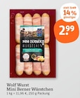 tegut Herbstein - Mini Berner Würstchen Angebot im Prospekt Mini Berner Würstchen bei tegut im Herbstein Prospekt für 2,99 €