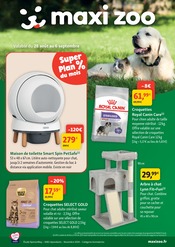 Promos Croquettes Chien dans le catalogue "maxi zoo" de Maxi Zoo Croquettes Chien en promo dans le catalogue Maxi Zoo à la page 1