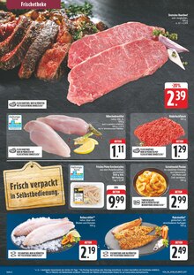 Rindfleisch im aktuellen EDEKA Prospekt (Jena) Rindfleisch im EDEKA Prospekt "Wir lieben Lebensmittel!" mit 8 Seiten (Jena)