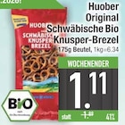 EDEKA - Original Schwäbische Bio Knusper-Brezel Angebot im Prospekt Original Schwäbische Bio Knusper-Brezel bei EDEKA im Prospekt "" für 1,11 €