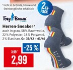 Herren-Sneaker im Angebot bei Kaufhaus Stolz in Wismar Herren-Sneaker Angebote von Tony Brown bei Kaufhaus Stolz Wismar für 2,99 €