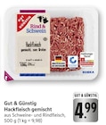 Hackfleisch gemischt Angebote von Gut & Günstig bei EDEKA Heidelberg für 4,99 €